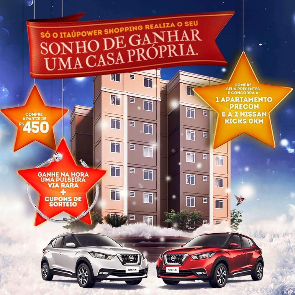 Promoção de Natal ItaúPower Shopping