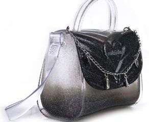 Bolsa Infantil Molekinha - 200275 - Prata e Preto/Único