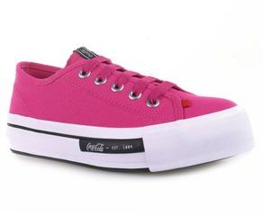 Tênis Feminino Coca-Cola Casual - Cc2014