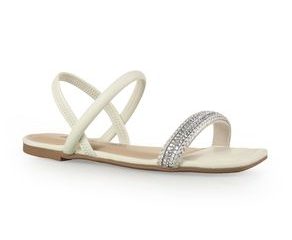 Rasteira Feminina Casual Dakota Creme - Y8892